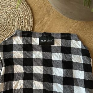 MilkSnob Checkered Infant Seat Cover / Nursing Cover / Shopping Seat Cover